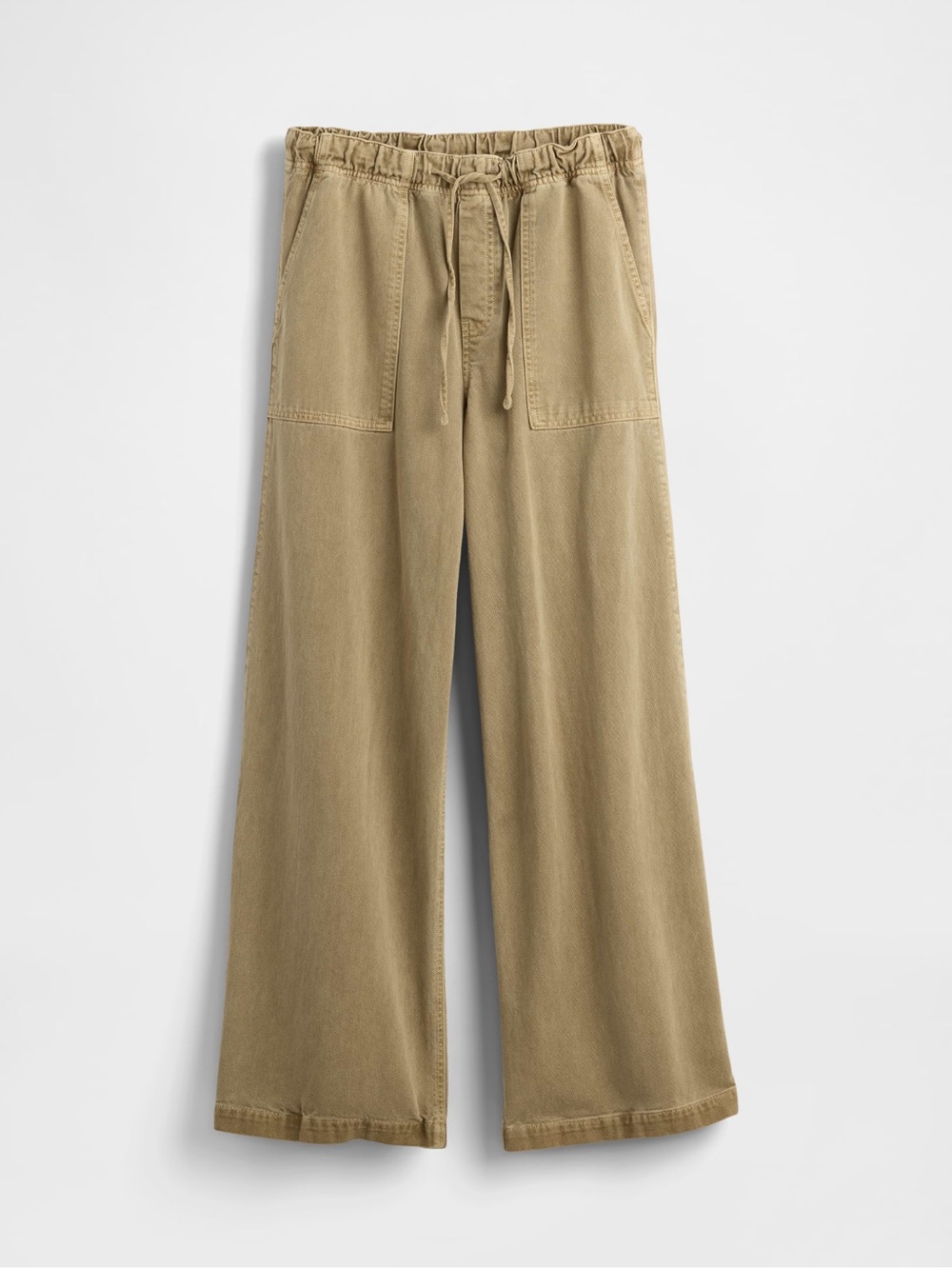 GAP Mid Rise Easy Baggy Pants Hayes Brown XS